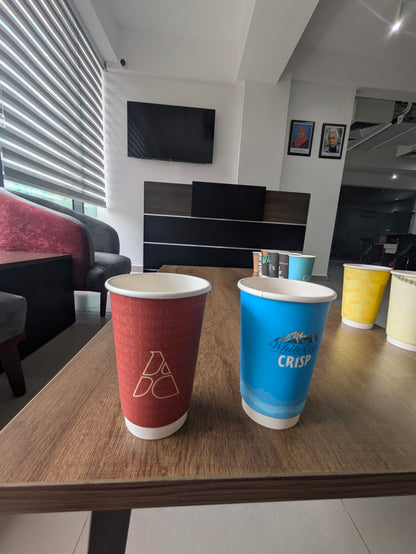 Custom Disposable Paper Cups ( Single and Double wall )
