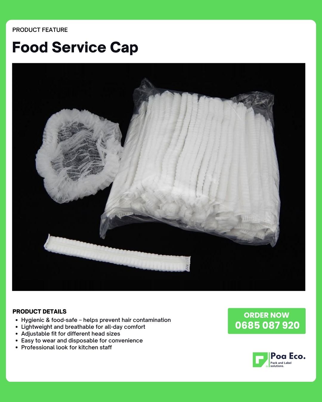Disposable Hair Net (Air Net) – Hygienic & Comfortable