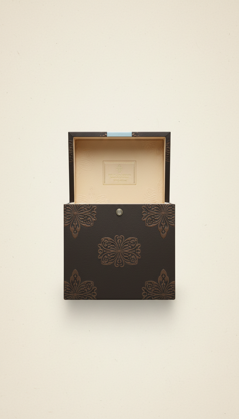Embossed Spirits Box with Foil