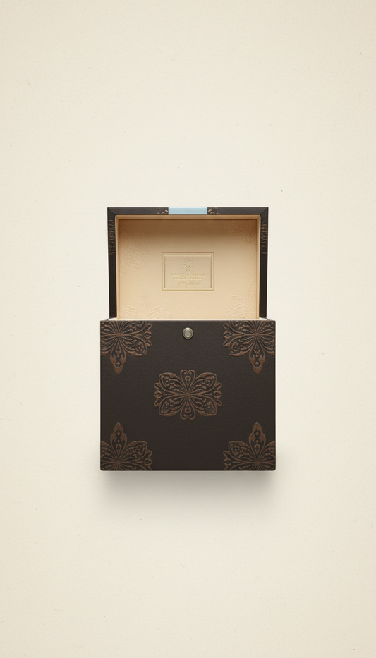 Embossed Spirits Box with Foil